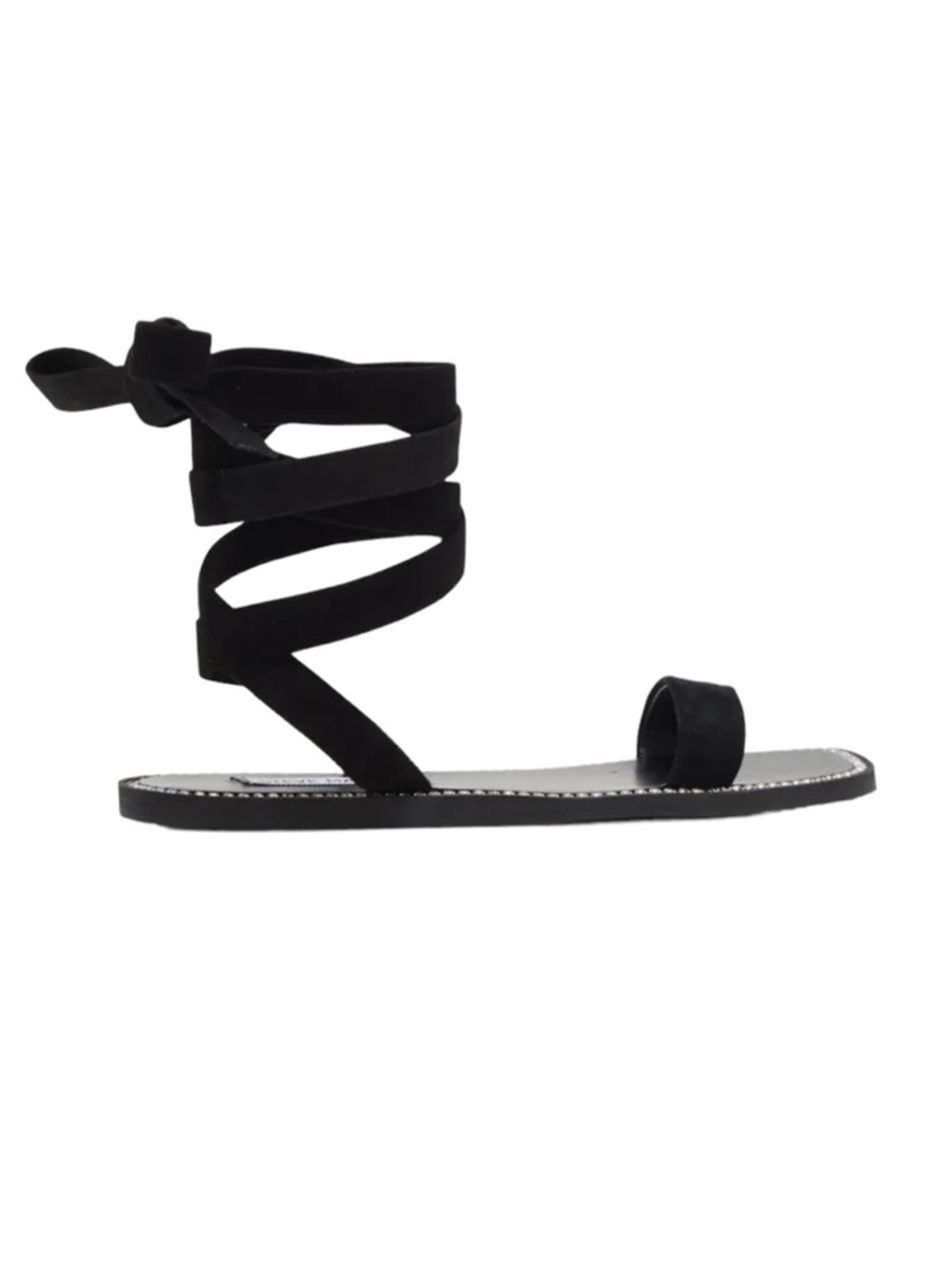 Steve Madden Roza Ankle Tie Flat Sandals Size 10 NWT
